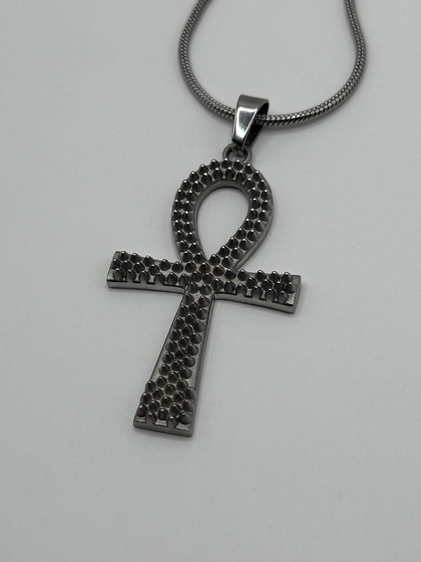 Spiked Ankh Necklace